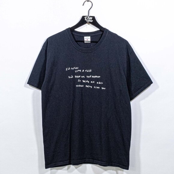 Noah NYC T-Shirt Keep My Self Respect Large Y2K Streetwear Skate - Picture 1 of 7